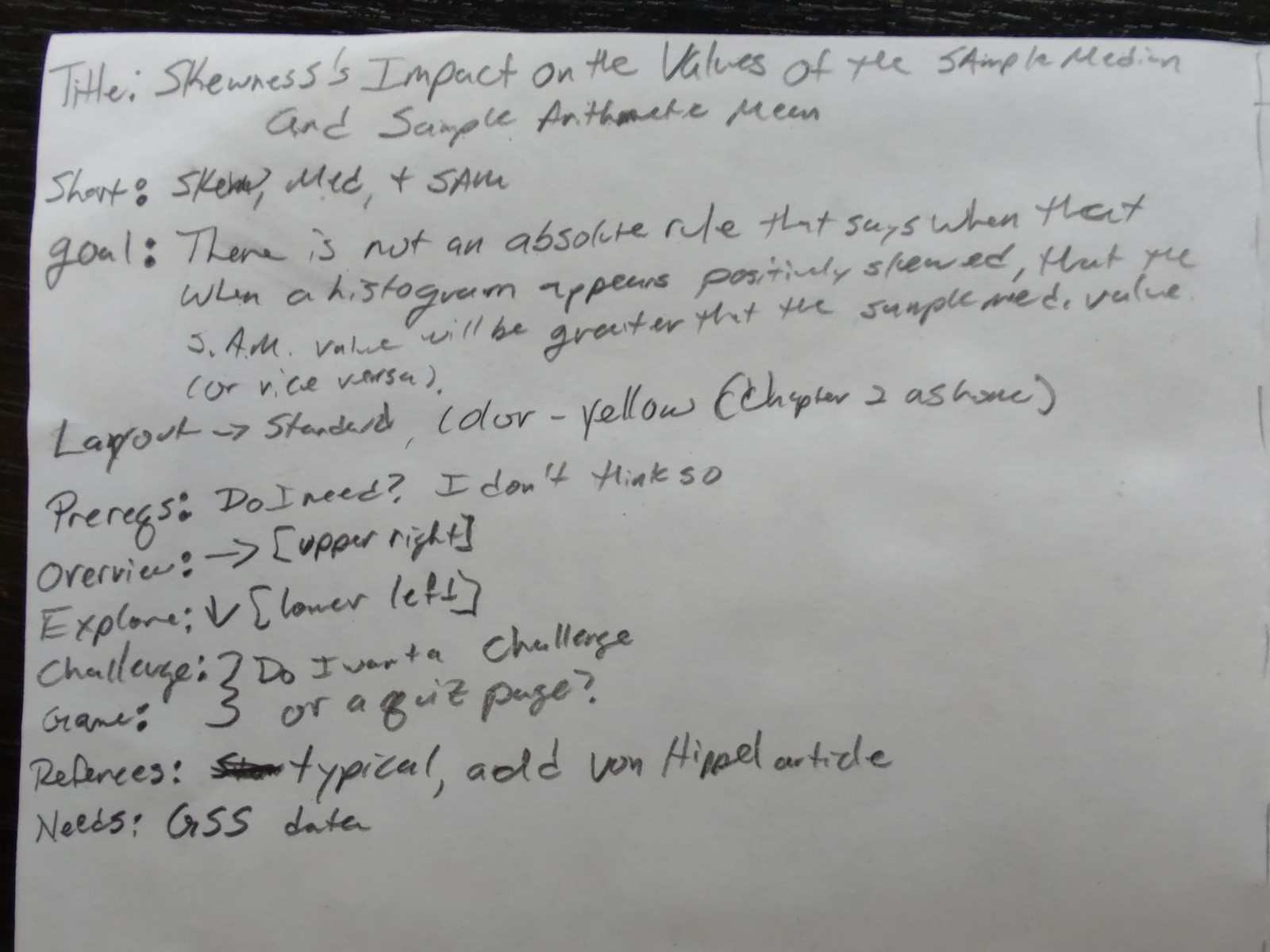 First Quadrant: General Information